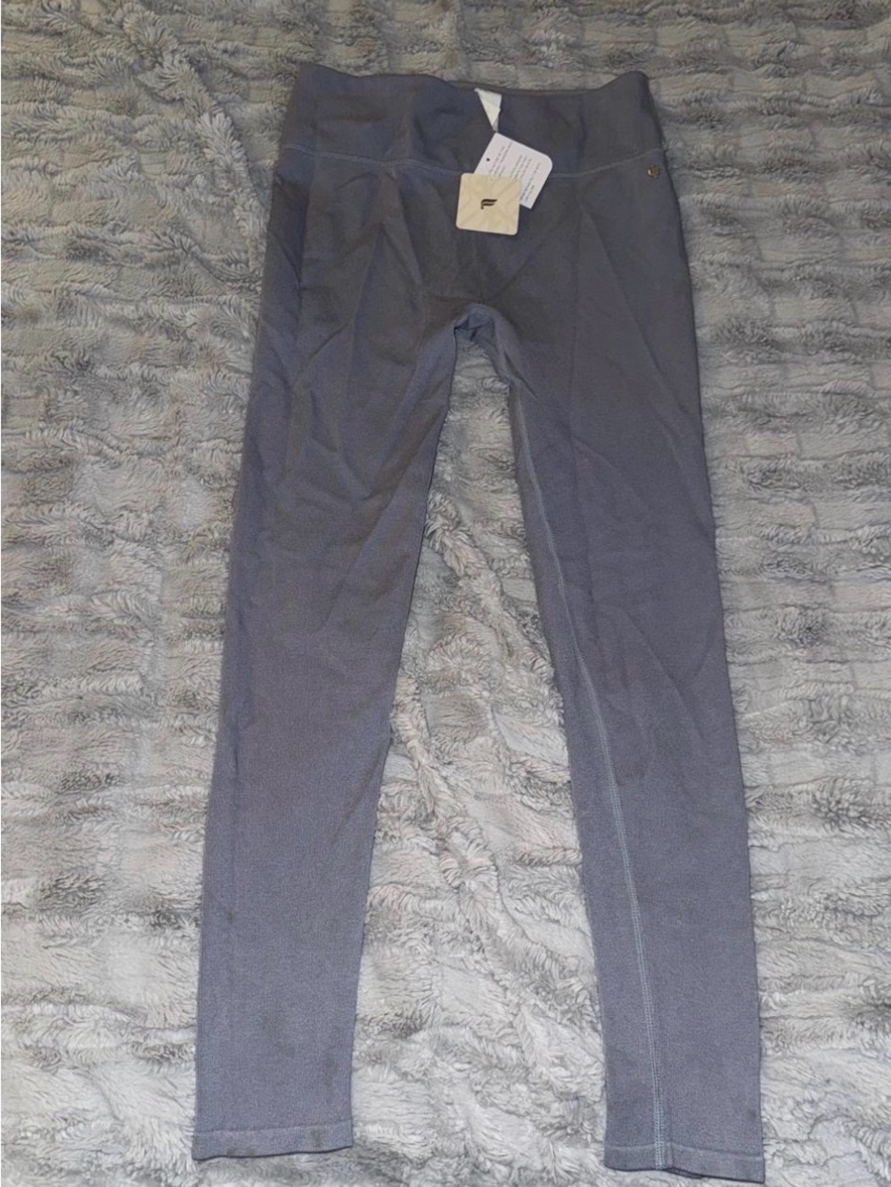 Fabletics High-Waist Gray/blue Active Leggings with Tags
